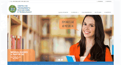Desktop Screenshot of ctet.com.br
